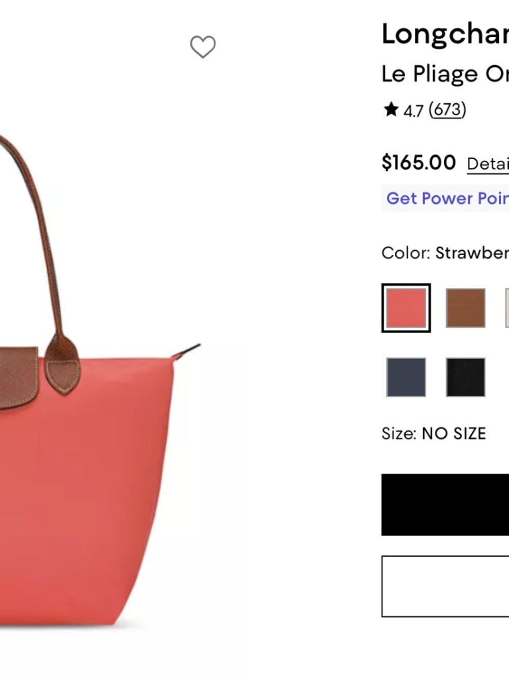 Longchamp - Le Pliage Original Medium Nylon Tote Bag - Picture 8 of 9
